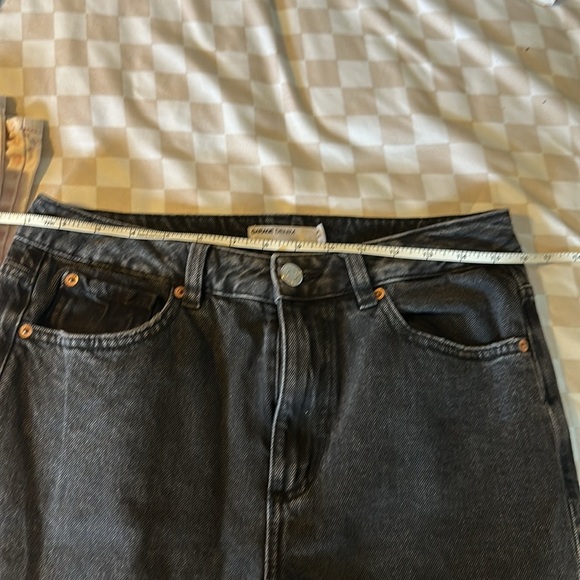 Garage black denim mom jeans - Picture 9 of 10